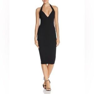 Nookie Black Halter Dress